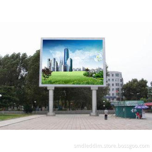 P5 high resolution outdoor advertising LED display clear im